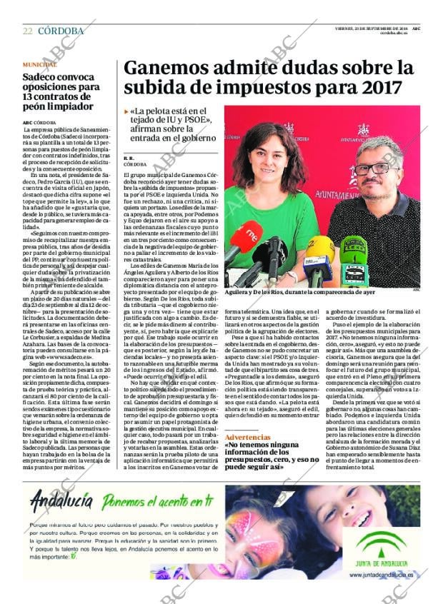 ABC CORDOBA 23-09-2016 página 22