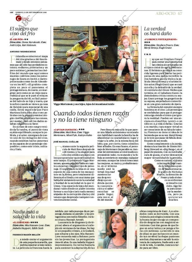 ABC CORDOBA 23-09-2016 página 67