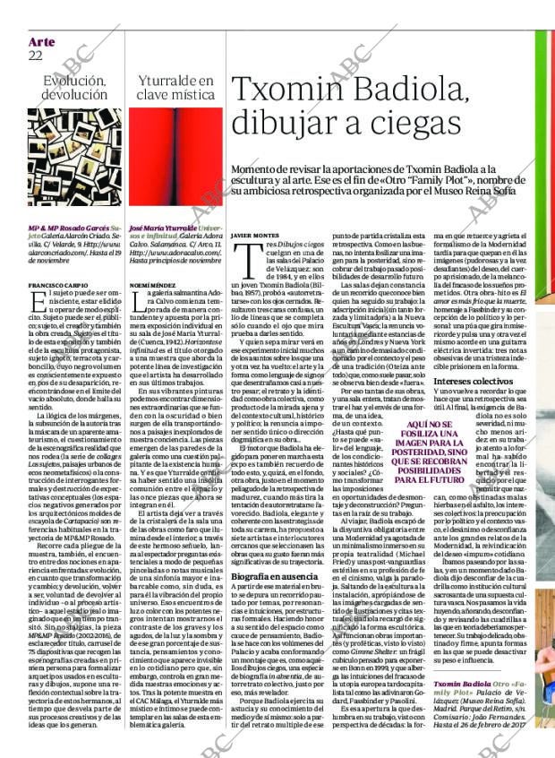 CULTURAL MADRID 24-09-2016 página 22