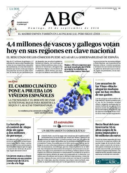 ABC MADRID 25-09-2016