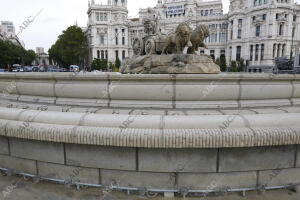 La fuente de Cibeles después de la rehabilitación