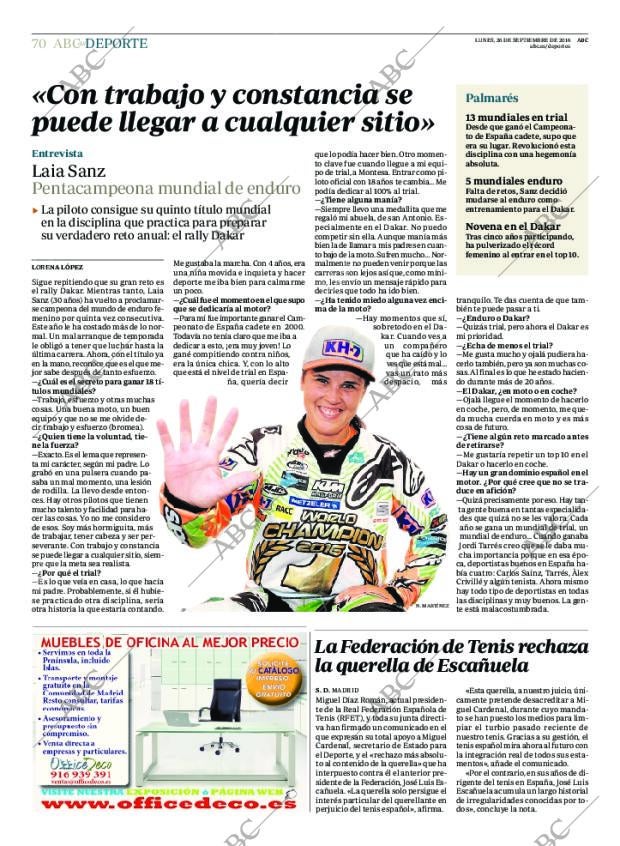 ABC CORDOBA 26-09-2016 página 70