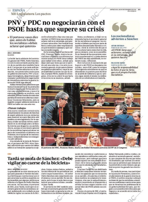 ABC MADRID 28-09-2016 página 18