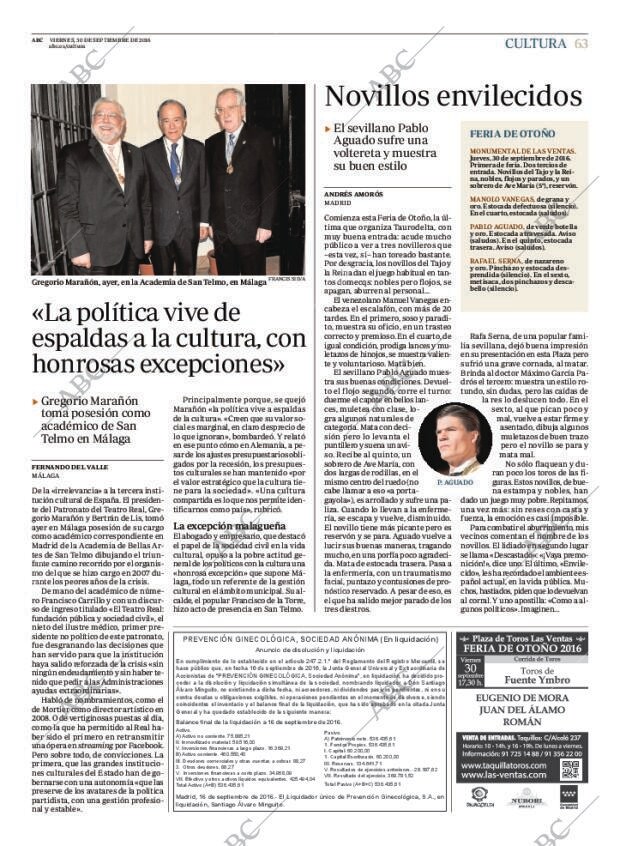 ABC MADRID 30-09-2016 página 63