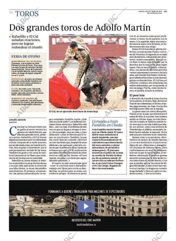 ABC MADRID 03-10-2016 página 54