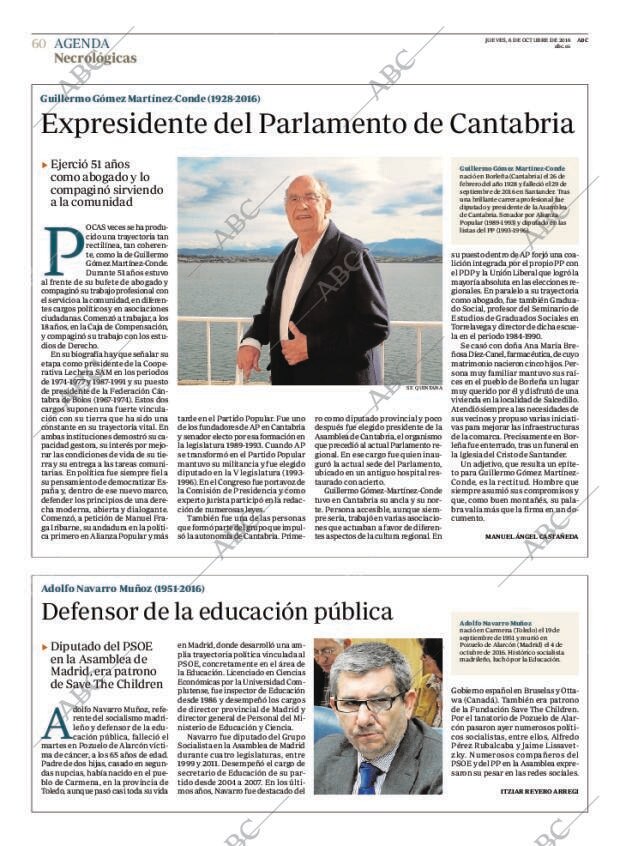 ABC MADRID 06-10-2016 página 60