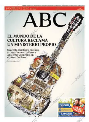 ABC MADRID 09-10-2016 página 1