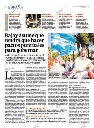 ABC MADRID 09-10-2016 página 20