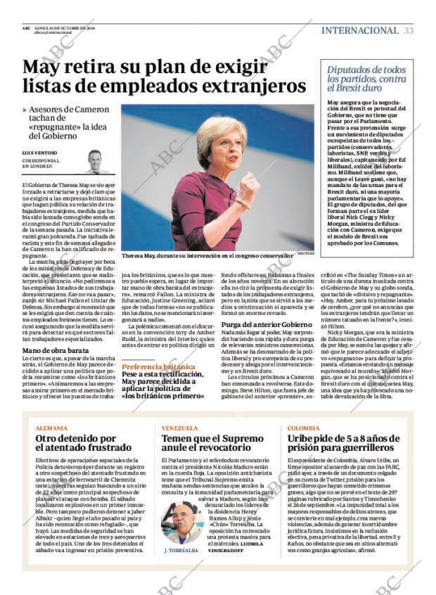 ABC MADRID 10-10-2016 página 33