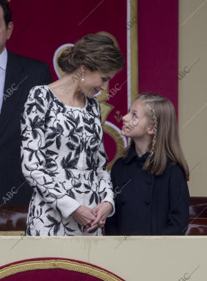 El Rey Felipe VI, la Reina Letizia, la Princesa de Asturias Leonor y la Infanta...