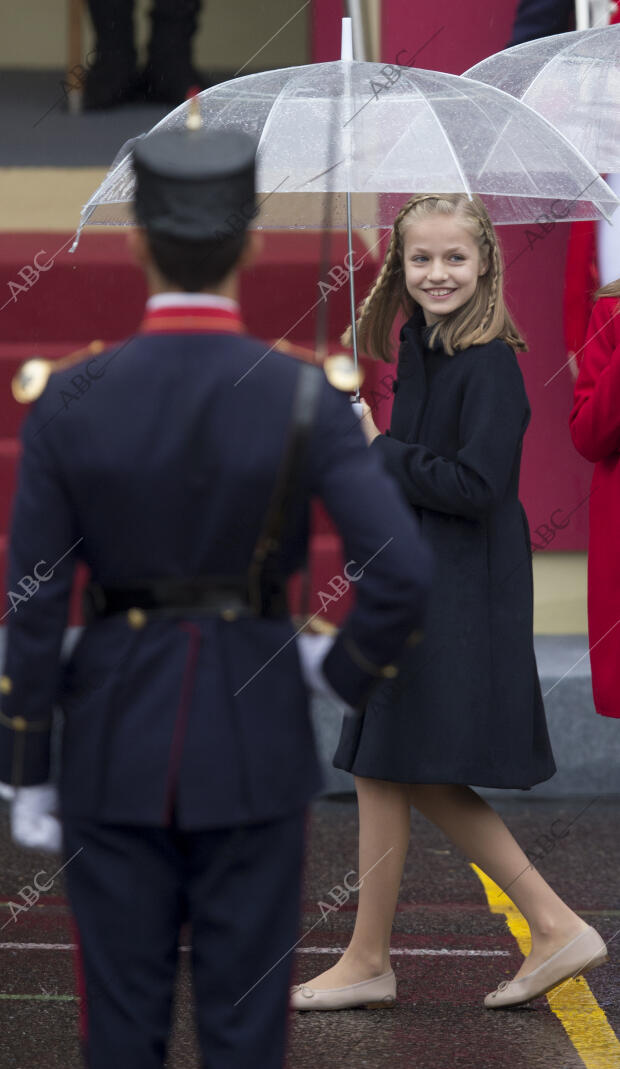 El Rey Felipe VI, la Reina Letizia, la Princesa de Asturias Leonor y la Infanta...