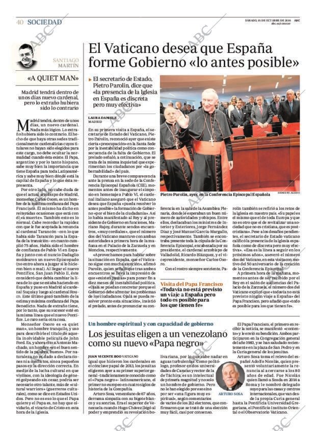 ABC MADRID 15-10-2016 página 40