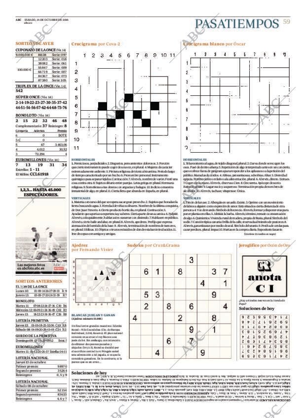 ABC MADRID 15-10-2016 página 59