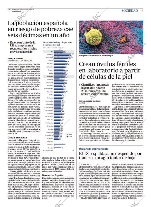 ABC MADRID 18-10-2016 página 45