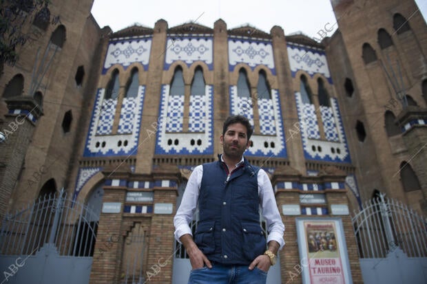 El torero Serafín Marín en la plaza de toros Monumental de Barcelona, el día que...