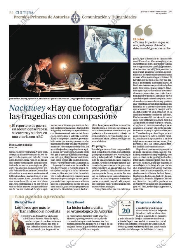ABC MADRID 20-10-2016 página 52