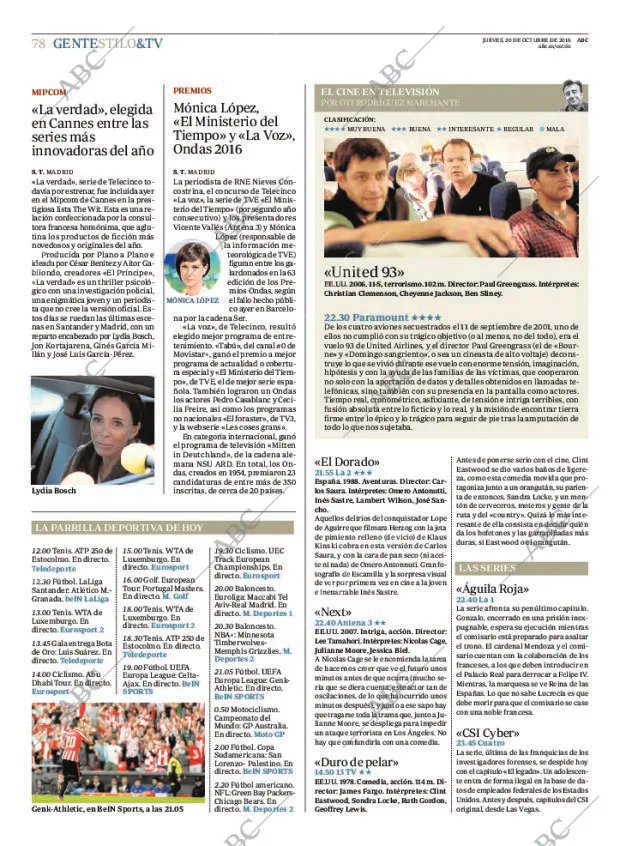 ABC MADRID 20-10-2016 página 78