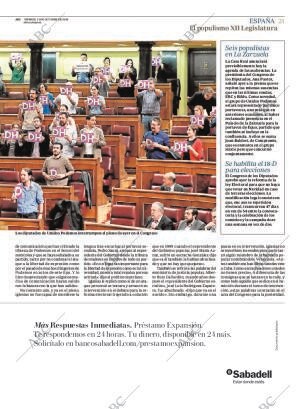 ABC MADRID 21-10-2016 página 21