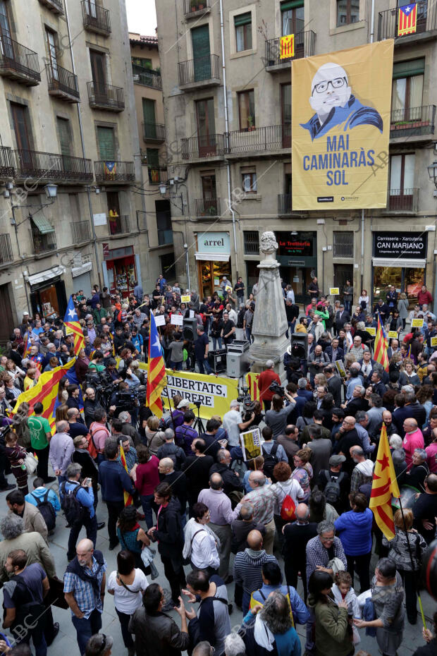 El regidor de la CUP Joan Coma, quién ha ignorado la citación de la Audiencia...