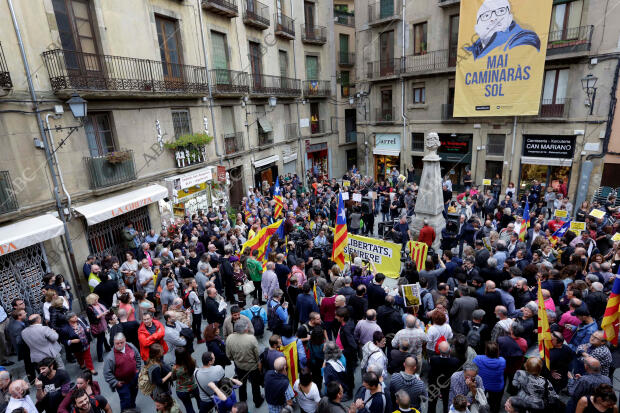 El regidor de la CUP Joan Coma, quién ha ignorado la citación de la Audiencia...