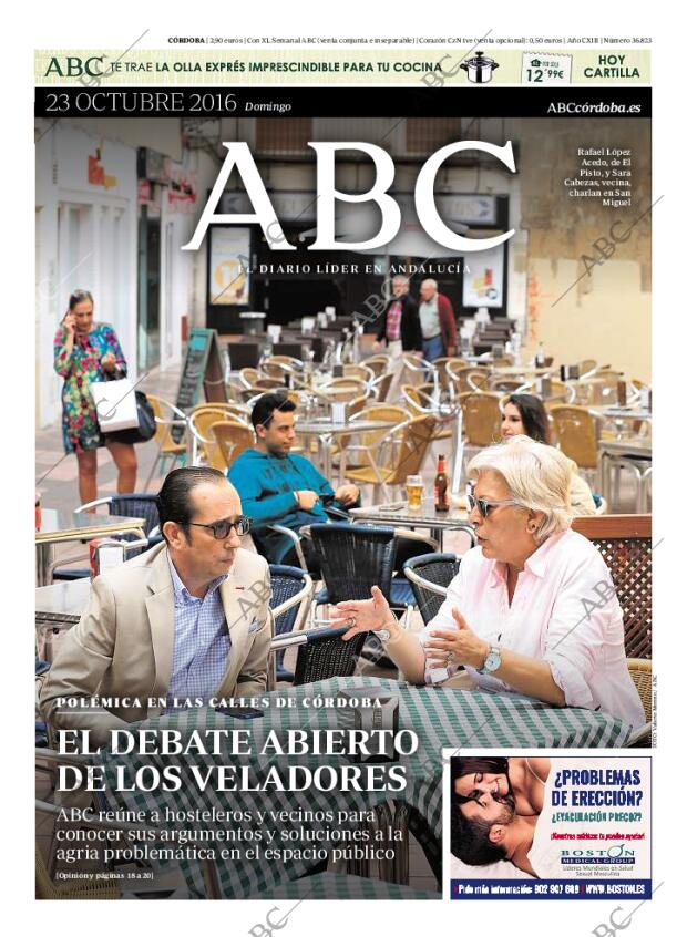 ABC CORDOBA 23-10-2016 página 1