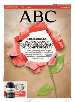 ABC CORDOBA 25-10-2016 página 1