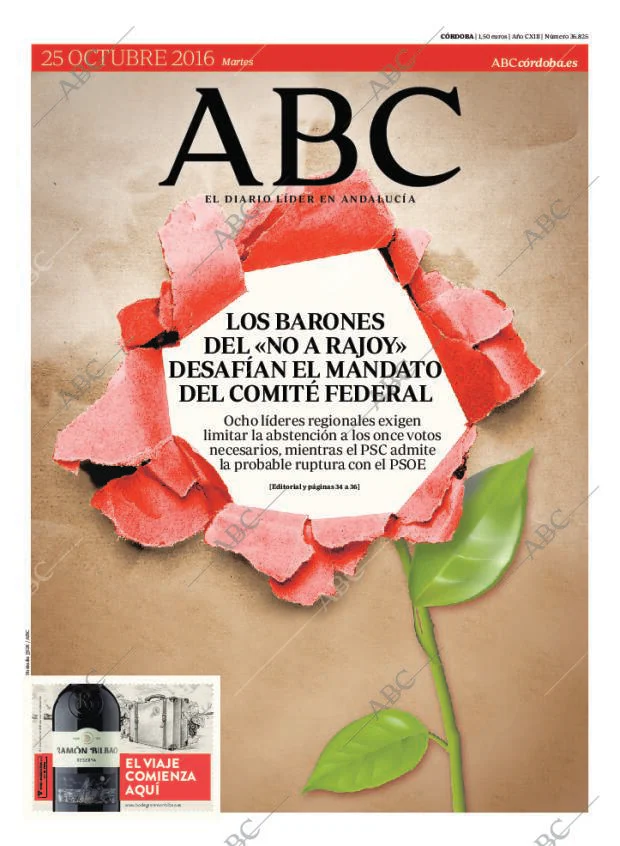 ABC CORDOBA 25-10-2016 página 1