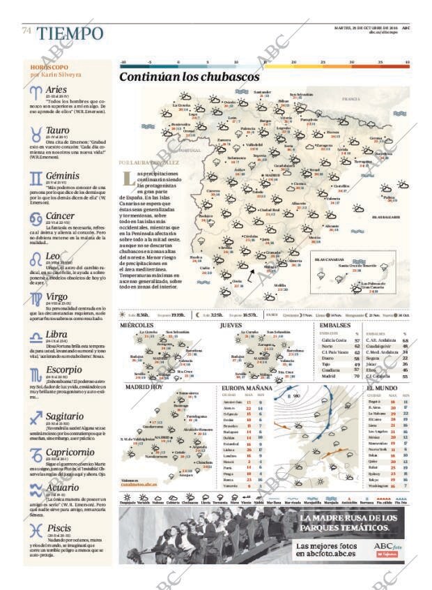 ABC MADRID 25-10-2016 página 74