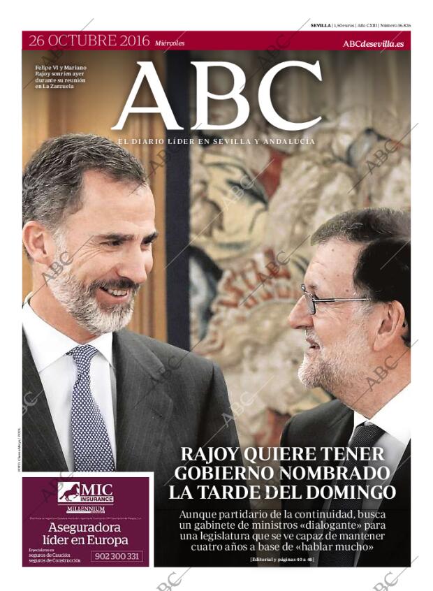 ABC SEVILLA 26-10-2016 página 1