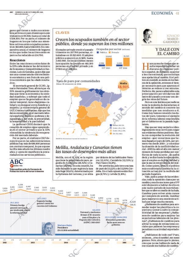 ABC MADRID 28-10-2016 página 41