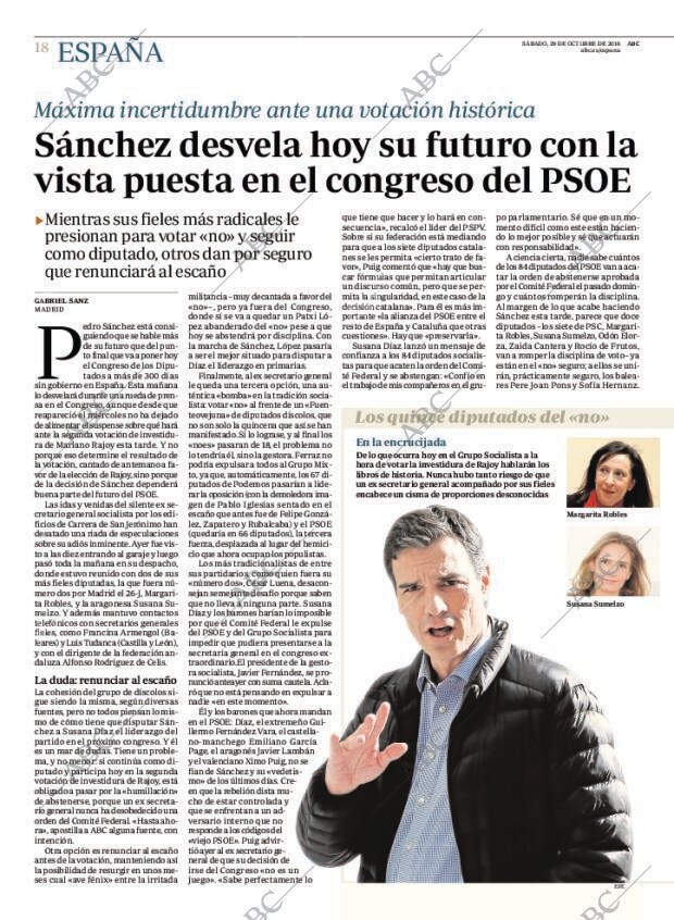 ABC MADRID 29-10-2016 página 18