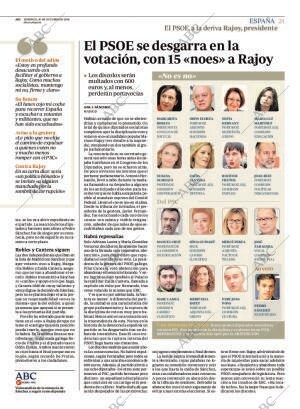 ABC MADRID 30-10-2016 página 21