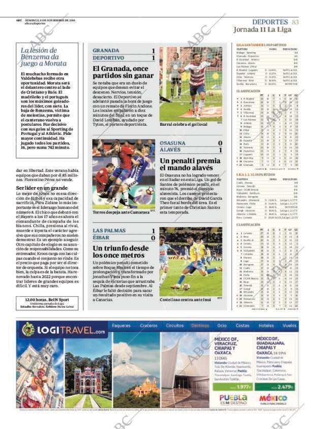 ABC MADRID 06-11-2016 página 85