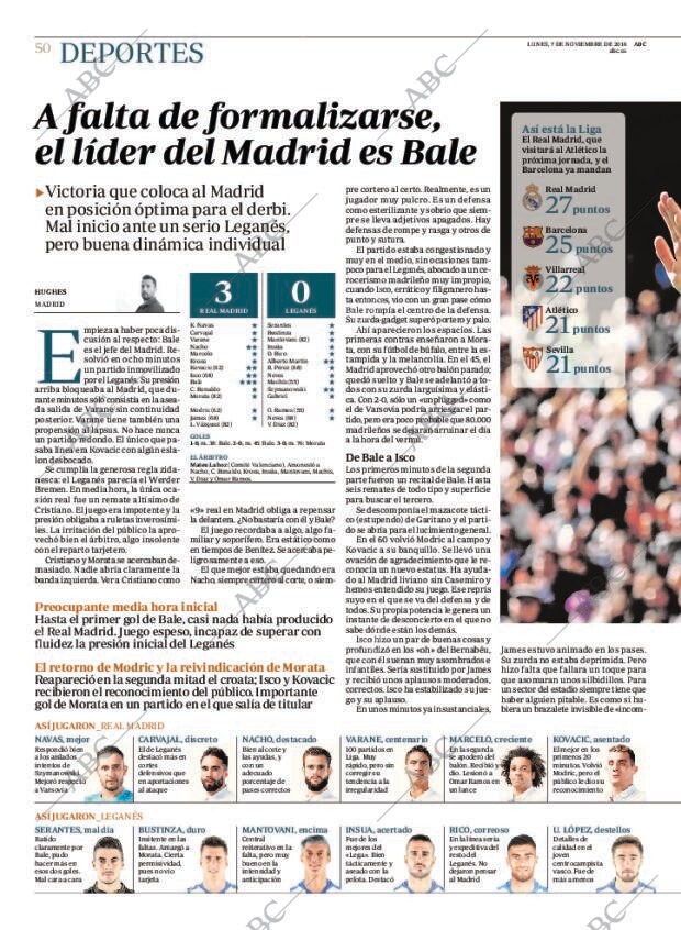 ABC MADRID 07-11-2016 página 50