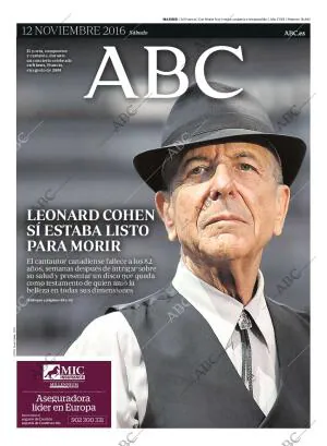 ABC MADRID 12-11-2016