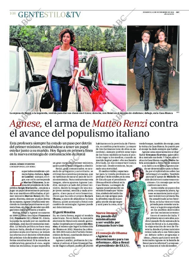 ABC MADRID 13-11-2016 página 108