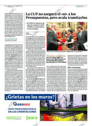 ABC MADRID 13-11-2016 página 27