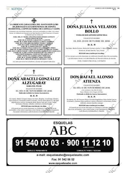 ABC MADRID 13-11-2016
