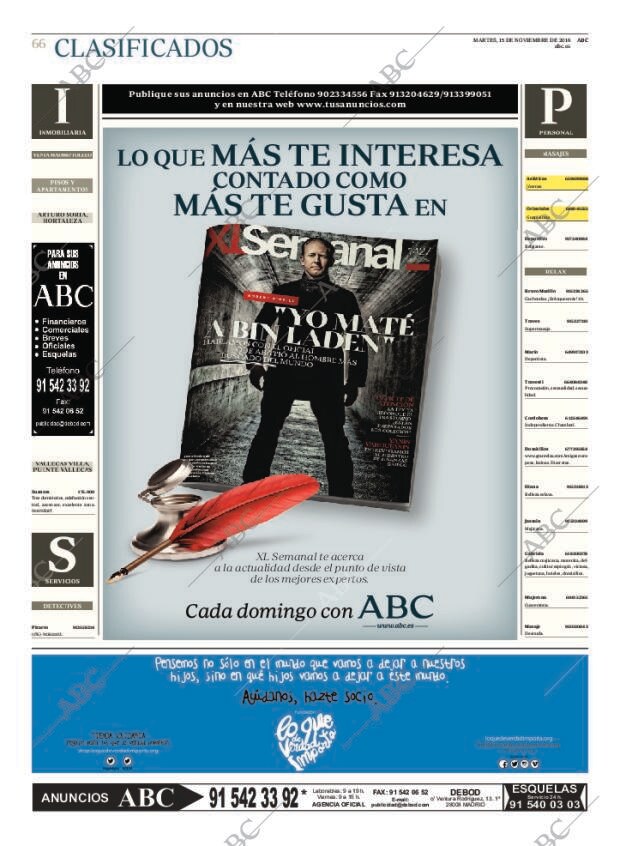 ABC MADRID 15-11-2016 página 66