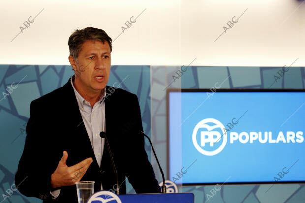 Xavier García Albiol coordinador general del PPC, valora la actualidad política...