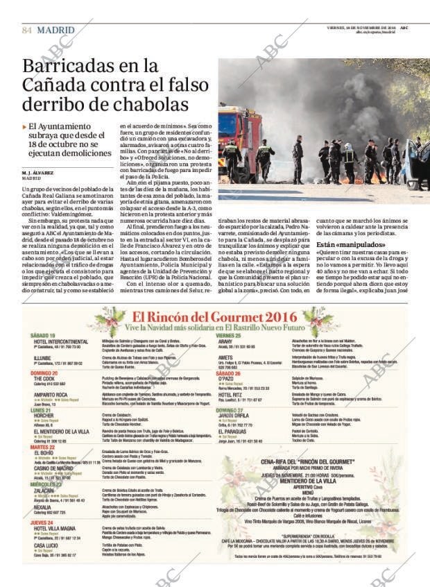 ABC MADRID 18-11-2016 página 84