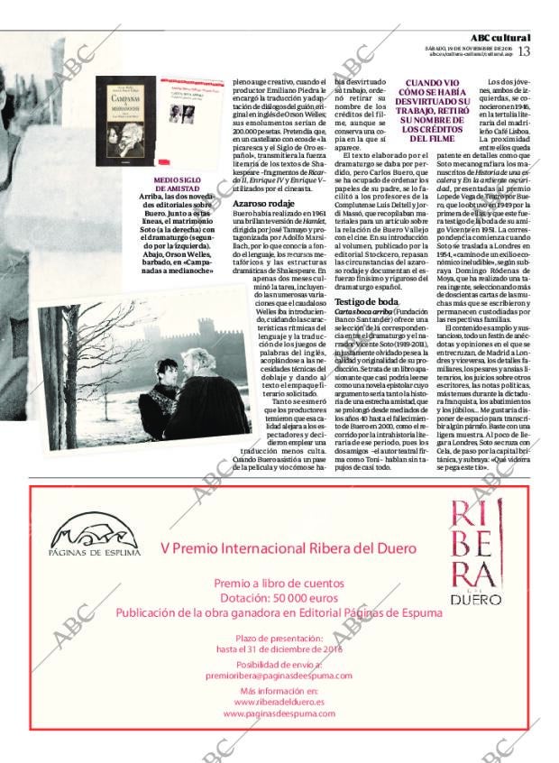 CULTURAL MADRID 19-11-2016 página 13