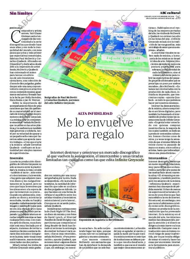 CULTURAL MADRID 19-11-2016 página 26