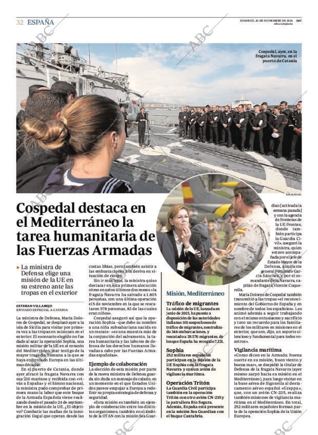 ABC MADRID 20-11-2016 página 32