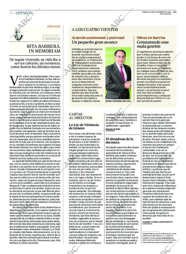 ABC CORDOBA 26-11-2016 página 16