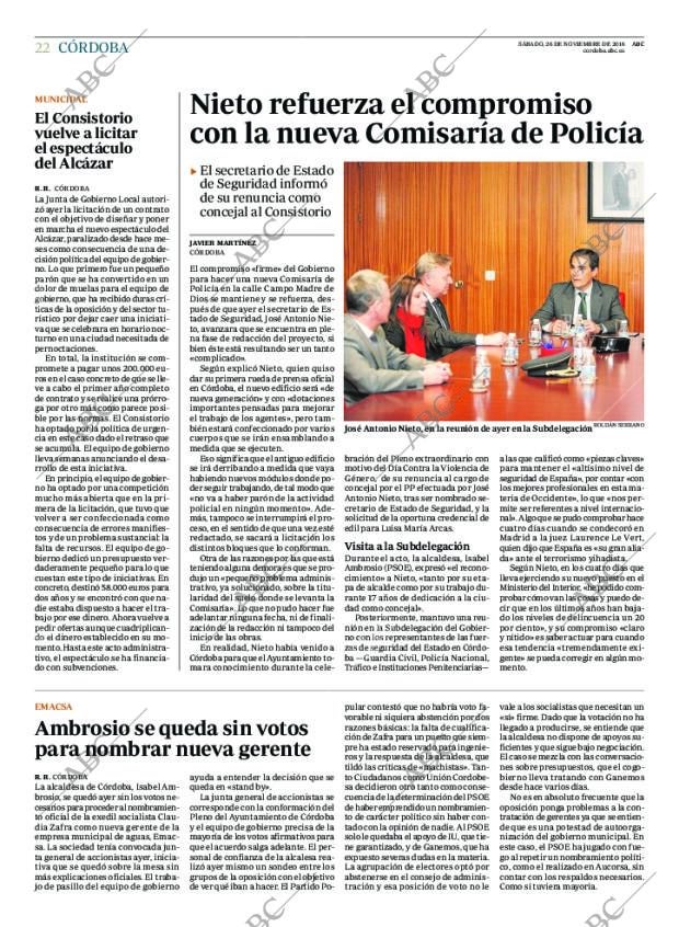 ABC CORDOBA 26-11-2016 página 22