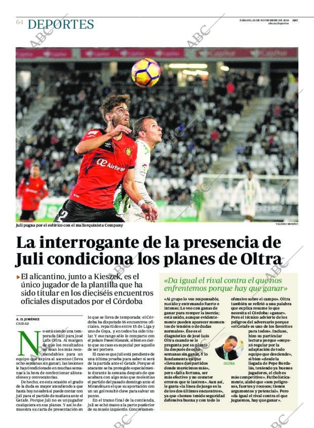 ABC CORDOBA 26-11-2016 página 64