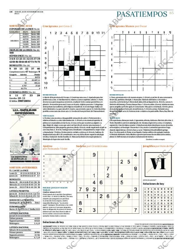ABC CORDOBA 26-11-2016 página 85
