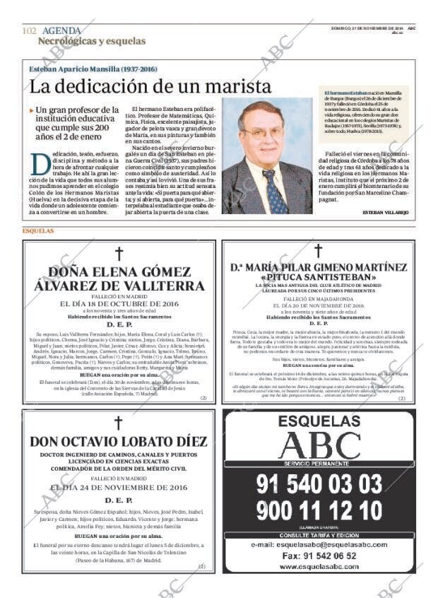 ABC MADRID 27-11-2016 página 102