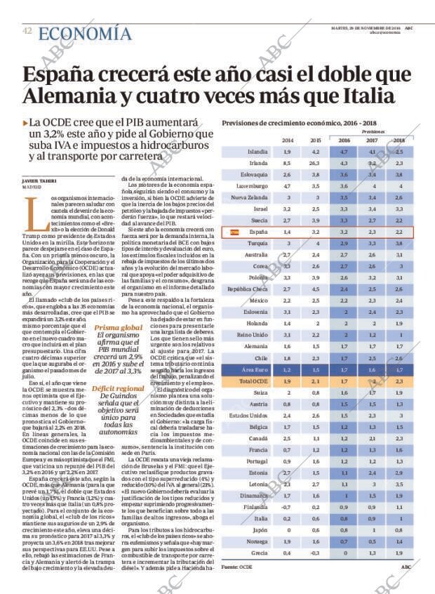 ABC MADRID 29-11-2016 página 42